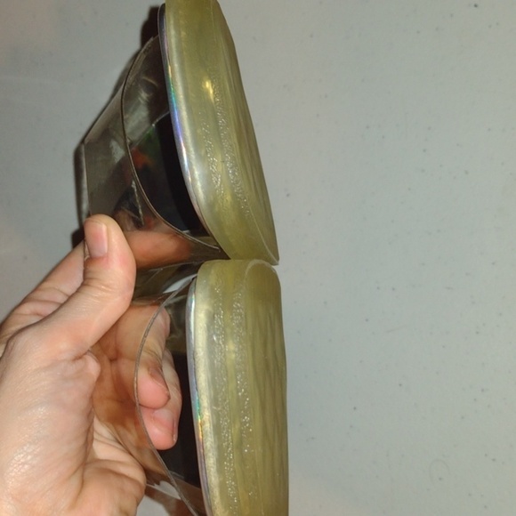 Y2K Mudd Translucent Sandals size9 vintage - Picture 7 of 16